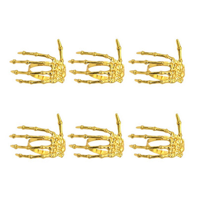 Dvianna Ghost salvešu gredzeni sarkani un melni Ghost salvešu sprādze Helovīna svētku dzimšanas dienas svinībām ( 6/8/12/24Gb ) HWH78