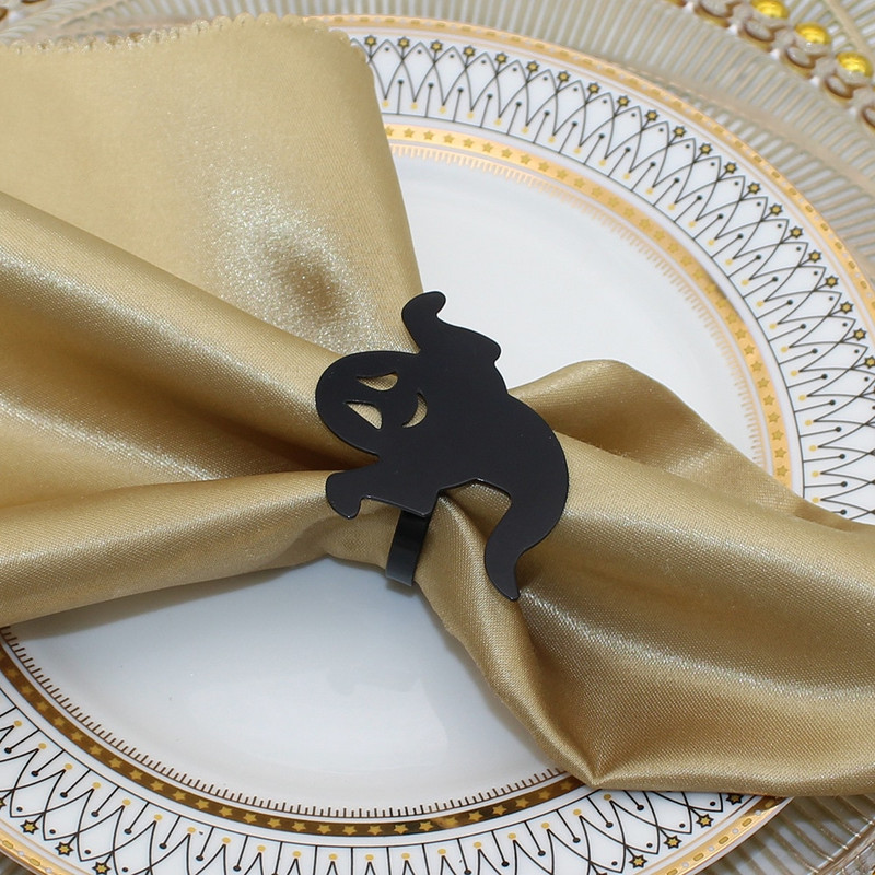 Dvianna Ghost salvešu gredzeni sarkani un melni Ghost salvešu sprādze Helovīna svētku dzimšanas dienas svinībām ( 6/8/12/24Gb ) HWH78