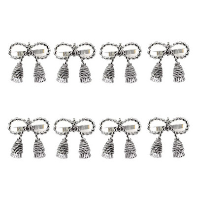 8tk Thanksgiving Fall päevalillest salvrätikuhoidja sõrmused matt-kuldne salvrätikulukk jõuludeks pulmadeks õhtusöögilaua kaunistus HWM239