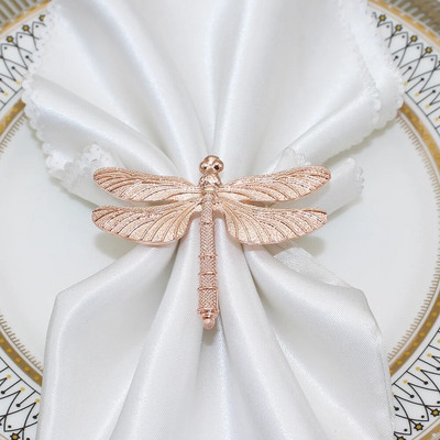 8Gb Metāla buru laivas salvešu gredzeni Retro zelta dvieļu gredzens moderns gredzenu turētājs salvete sprādzes galda dekors HWE75