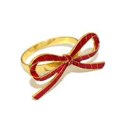 6Gb Butterfly salvešu gredzens metāla salvešu turētāji zelta sudraba salvešu sprādze viesnīcas Lieldienu Ziemassvētku kāzu ballītes galda dekorēšanai