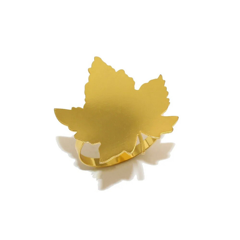 8Gb rudens salvešu gredzeni Harvest ķirbju kļavu lapu salvešu gredzenu turētāji rudens tematikai Helovīna Pateicības vakariņu galda dekorēšanai