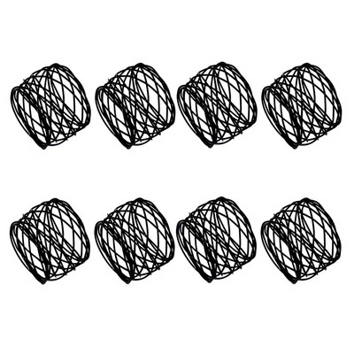 8Pcs Harvest Pumpkin Carpkin Rings for Fall Theme Holidays Day of Thanksgiving Baby Shower Party Supplies Διακόσμηση τραπεζιού