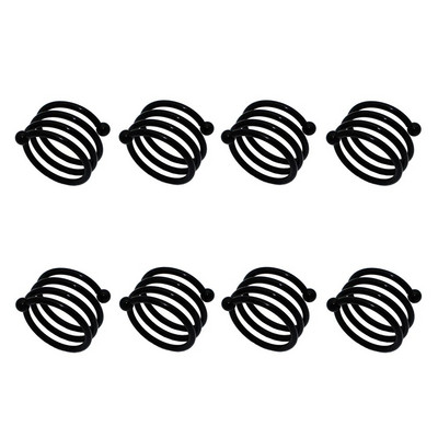 8Pcs Harvest Pumpkin Carpkin Rings for Fall Theme Holidays Day of Thanksgiving Baby Shower Party Supplies Διακόσμηση τραπεζιού