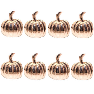 8Gb Jauki vāveres priežu riekstu salvešu gredzeni krāsaini emaljas metāla dzīvnieku salvešu turētājs rudens Pateicības Helovīna dekoram HWH113