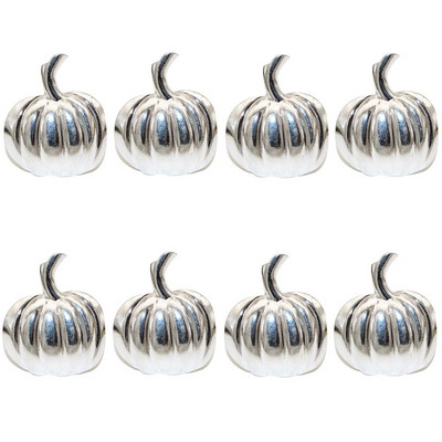 8Gb Jauki vāveres priežu riekstu salvešu gredzeni krāsaini emaljas metāla dzīvnieku salvešu turētājs rudens Pateicības Helovīna dekoram HWH113