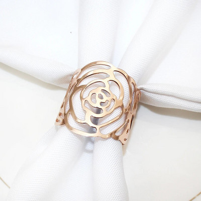 4Gb Sudraba salvešu gredzeni Ar rokām darināti apaļi salvešu turētāju gredzeni Ziemassvētku kāzu Pateicības vakariņu galda rotājumiem HWM262