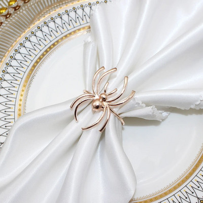 8db Halloween Black Witch szalvétatartó Hálaadás szalvéta gyűrűk ebédlőhöz Konyhai Asztali Partik Halloween Dekorációk HWH12