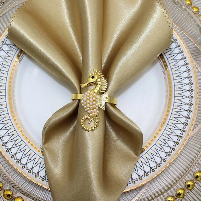 Dvianna 6Gb Pērļu salvešu gredzeni Vīnogas Augļu Salvešu Turētāja Gredzeni Ziemassvētkiem Kāzu Vakariņas Ballīte Galda dekors HWP02