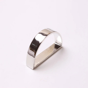 2PC Метални държачи за пръстени за салфетки Модерен дизайн Поставка за пръстени Сервиетни катарами за настройки на маса Кухня Вечеря Сватба