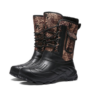 Ανδρικές μπότες εξωτερικών σπορ 2023 Ανοιξιάτικα αδιάβροχα παπούτσια για άνδρες Ελαφριά μπότες βροχής Μπότες ψαρέματος Χειμερινές μπότες χιονιού Νέες μπότες εργασίας