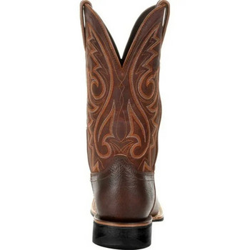 Ποιοτικά ψηλά κεντημένα ρετρό μανίκια ανδρικά και γυναικεία φαρδιά κεφάλια Western Cowboy Μπότες Μέγεθος 38-48 Ανδρικές Casual Μπότες Άνετα