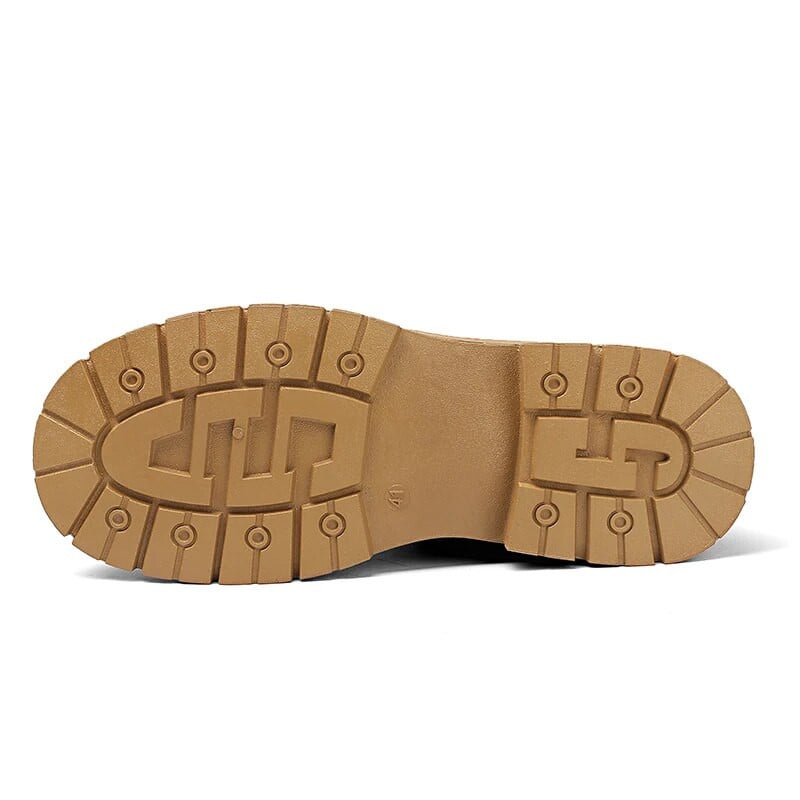 Αντιολισθητικά Ανθεκτικά στη φθορά ψηλά παπούτσια Winter walking Martin Μπότες για άντρες Υπαίθριες μάρκες πολυτελείας Κίτρινες μπότες Ανδρικές μπότες casual