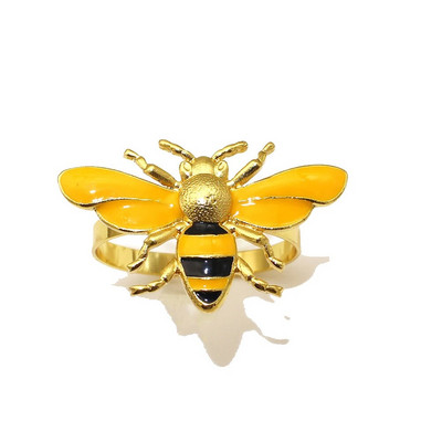 6Gb Dragonfly salvešu gredzens metāla kukaiņu salvešu turētājs kāzu dzimšanas dienai Valentīna dienai Ziemassvētku vakariņu galda dekors ERE104