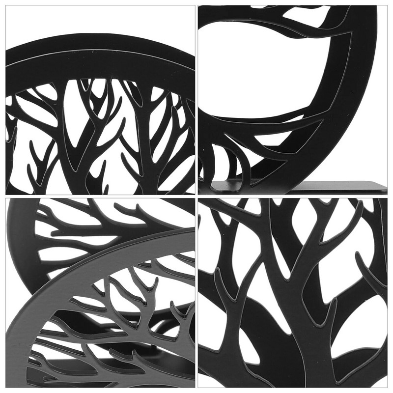 Dzelzs papīra dvieļu turētājs auduma vintage salvešu galds vertikāls radošs nerūsējošā tērauda galda virsmas dozators virtuves dekoratīvs