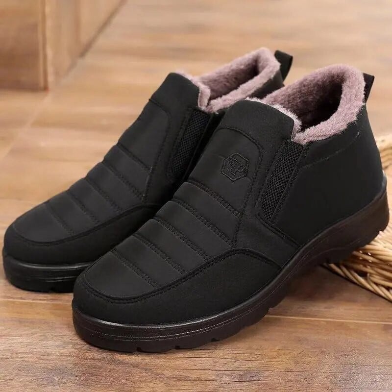 Vyriški batai, 2021 m. Nauji, šilti žieminiai batai, patogūs pliušinio kailio kulkšnis Botas vyriški batai lauko sportbačiai Zapatos De Hombre