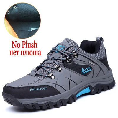 Cizme de zăpadă pentru bărbați de iarnă Cizme pentru bărbați calde de pluș Pantofi din piele impermeabili Cizme de motocicletă pentru bărbați fierbinți Cizme de iarnă pentru bărbați în aer liber