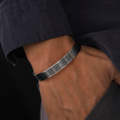 Βραχιόλι με κόμπο μαγισσών Βραχιόλια βραχιόλια από ανοξείδωτο ατσάλι Βίκινγκ ανδρικό βραχιόλι Irish Celtics Trinity Amulet Talisman Vintage Αντρικό κόσμημα