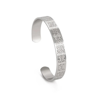 Βραχιόλι με κόμπο μαγισσών Βραχιόλια βραχιόλια από ανοξείδωτο ατσάλι Βίκινγκ ανδρικό βραχιόλι Irish Celtics Trinity Amulet Talisman Vintage Αντρικό κόσμημα