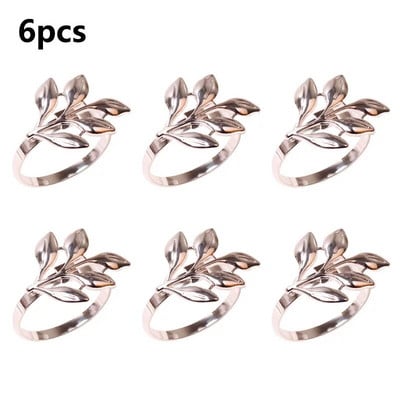 3/6/12 tk Lehed salvrätikurõngad Pandlaga salvrätikuhoidja jõuludeks tänupühadeks pulmadeks õhtusöögilaua kaunistus