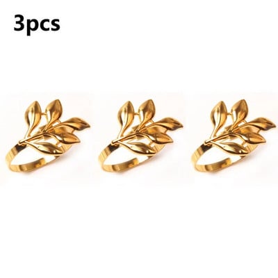 3/6/12 tk Lehed salvrätikurõngad Pandlaga salvrätikuhoidja jõuludeks tänupühadeks pulmadeks õhtusöögilaua kaunistus