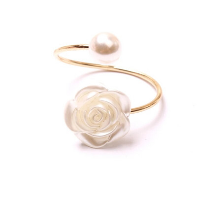 1vnt lydinio perlų rožių gėlių servetėlių laikiklis gėlių krištolo servetėlių žiedai vestuvėms, Motinos dienos vakarėliui, vakarienės stalo dekoravimui