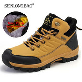 Kaubamärgi Talvised Lumesaapad Soojad Palus Meeste Saapad Välitingimustes Libisemiskindlad Matkasaapad Veekindlad Meeste Poolsaapad Kõndimissaapad Suurus 47