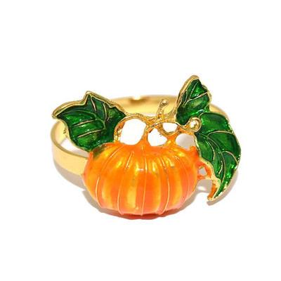 8Gb Zaļās kļavas lapas salvešu gredzeni pusdienu galda dekorēšanai ģimenes salidojumos Pateicības dienas Ziemassvētku ballītes dekorēšanai ERE27