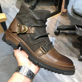 Vīriešu viduslaiku zābaki PU ādas bruņinieks Viktorijas laikmeta renesanses kapteiņa Džeka Mārtina potīšu zābaciņi Halovīni Retro steampunk apavi