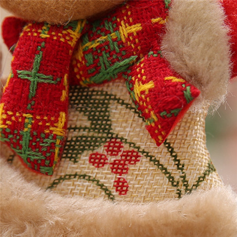 Dejojošs Ziemassvētku vecītis Priecīgus Ziemassvētku rotājumi Ziemassvētku eglītes iekarināmās rotaļlietas Ziemassvētku eglītes rotājums Mājas dekors Dāvana Ziemassvētku dāvana bērniem