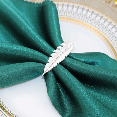 8Gb Kļavu lapu salvešu gredzeni rudens Pateicības dienai Woodland Birthday Baby Shower Lauku stila kāzu ballīšu rotājumi HWH204