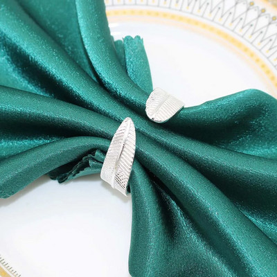 8Gb Kļavu lapu salvešu gredzeni rudens Pateicības dienai Woodland Birthday Baby Shower Lauku stila kāzu ballīšu rotājumi HWH204