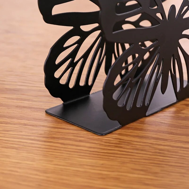 Modes melns/balts dzelzs metāla tauriņš salvešu gredzeni salvešu turētāji salvešu turētājs pusdienu galdam TB03