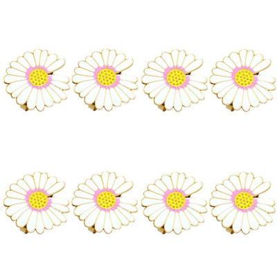 8Gb. Baltas rozes salvešu gredzeni Ziedu salvešu turētājs Gredzenu galda rotājums kāzu dzimšanas dienai Ziemassvētki Valentīna diena HWW01