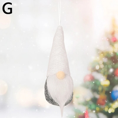 Novi božićni privjesak lutka Djed Snjegović Sretan Božić Dekoracije za dom Božićni ukras za drvce Navidad Natal Nova godina 2024.