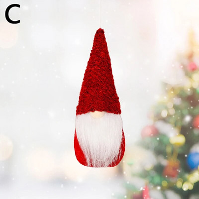 Novi božićni privjesak lutka Djed Snjegović Sretan Božić Dekoracije za dom Božićni ukras za drvce Navidad Natal Nova godina 2024.