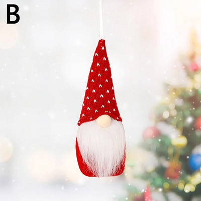 Novi božićni privjesak lutka Djed Snjegović Sretan Božić Dekoracije za dom Božićni ukras za drvce Navidad Natal Nova godina 2024.