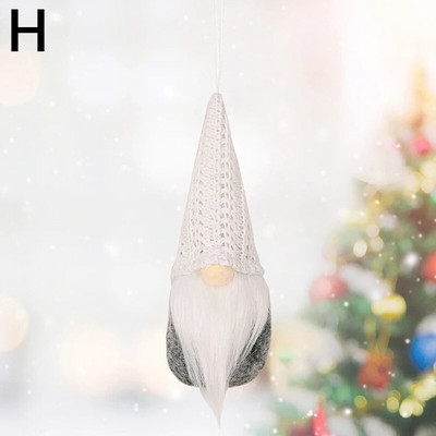 Ziemassvētku Ziemassvētku vecīša sniegavīra kulons Priecīgus Ziemassvētku rotājumus mājām Ziemassvētku eglīšu rotājumi Navidad Natal Jaungada dāvana