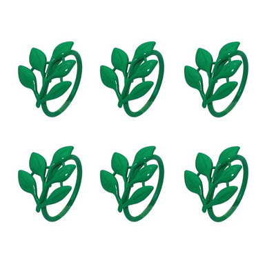 6 DB karácsonyi szalvéta gyűrűk fém jávorszarvas zöld strassz hópehely szalvéta csatok tartó gyűrűk esküvői asztaldíszhez HWC03