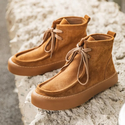 Tooling Shoes Ανδρικές μπότες 2022 Νέες φθινοπωρινές αναπνέουσες vintage ψηλές μπότες  μόδας Ευέλικτα, καθημερινά ανδρικά παπούτσια