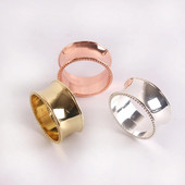 6 X nerūsējošā tērauda salvešu gredzens viesnīcā vakariņu salvešu turētājs kāzu ballītes dekorācijas aprīkojums