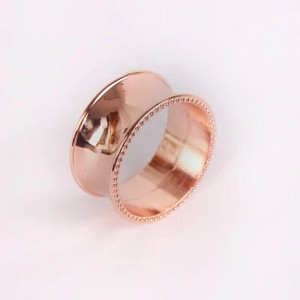 6 X nerūsējošā tērauda salvešu gredzens viesnīcā vakariņu salvešu turētājs kāzu ballītes dekorācijas aprīkojums