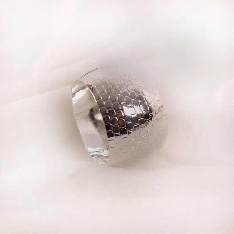 4 X bungu salvešu gredzens salvešu turētājs kāzu viesnīcas vakariņu ballīšu dekorēšanai