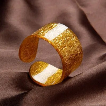 10 τεμ. 45mm Στρογγυλά χρυσά/ασημένια ακρυλικά δαχτυλίδια χαρτοπετσέτας Θήκη χαρτοπετσέτας για αξεσουάρ σπιτιού γάμου ξενοδοχείου