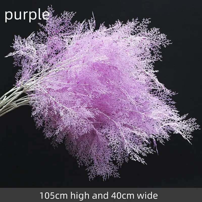Simulacija maglice Cvijet Rime Trava Umjetno cvijeće Svadbena zabava Dekoracija doma Buket lažnog cvijeća Božićna dekoracija