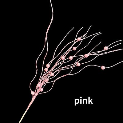 5 gab. Ziemassvētku eglītes rotājums Glitter 42cm mākslīgo ziedu zari Mājas viltus ziedu Ziemassvētku rotājums Jaungada ballīte