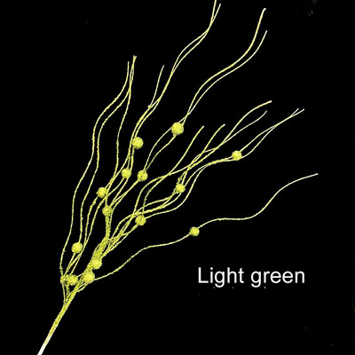 5 gab. Ziemassvētku eglītes rotājums Glitter 42cm mākslīgo ziedu zari Mājas viltus ziedu Ziemassvētku rotājums Jaungada ballīte
