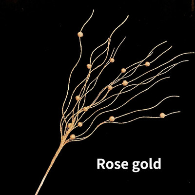 5 gab. Ziemassvētku eglītes rotājums Glitter 42cm mākslīgo ziedu zari Mājas viltus ziedu Ziemassvētku rotājums Jaungada ballīte