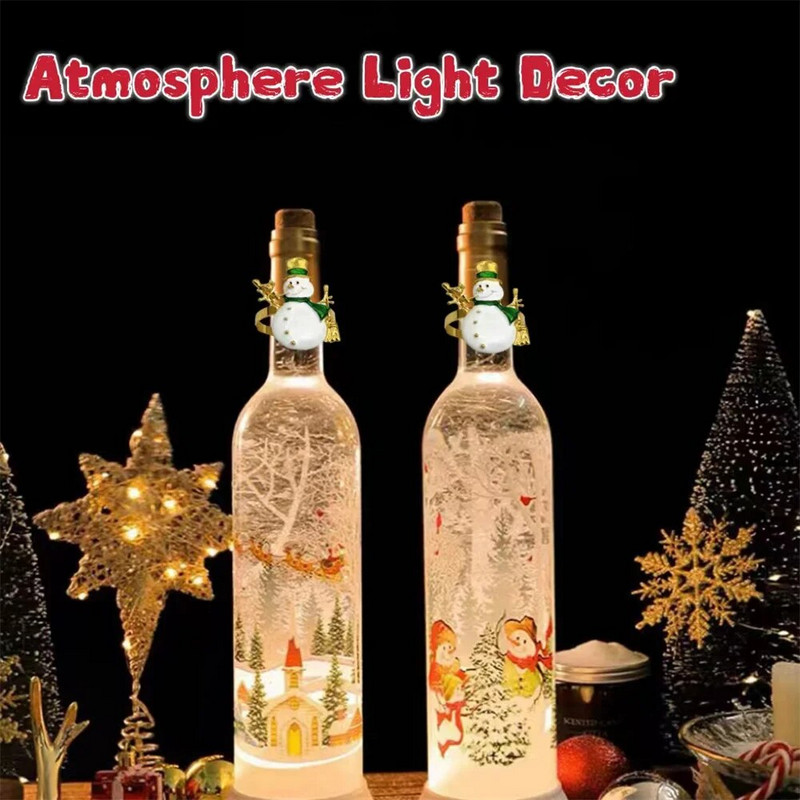 6Gb Ziemassvētku salvešu gredzenu turētāji Zelta salvešu gredzeni Ziemassvētku vakariņām ballītēm Kāzu galda dekorēšanas piederumi HWC78