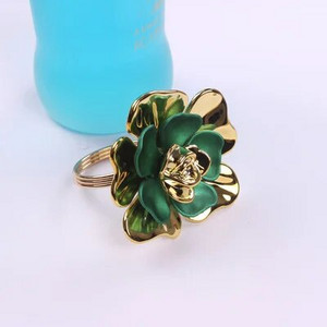 6kom/lot Modni prsten za salvete bijelo cvijeće prsten za salvete hotel prekrasna kopča za salvete vjenčani ukrasi za stolni prsten prsten za salvete